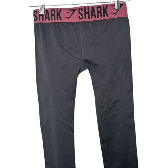 GymShark Charcoal Gray Leggings Size XS Athletic Athleisure Yoga Compression - Picture 5 of 7